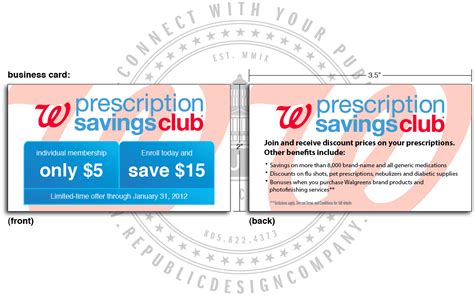 walgreens smart cards|Walgreens prescription savings card.